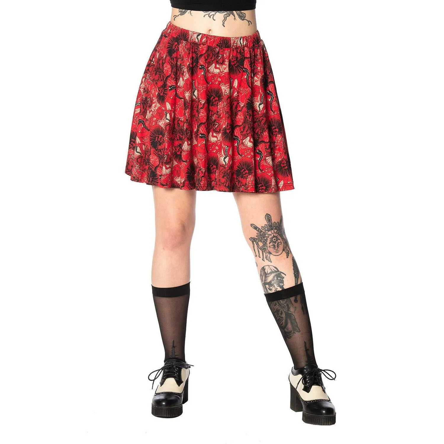 Mad Dame Womens Skater Skirt