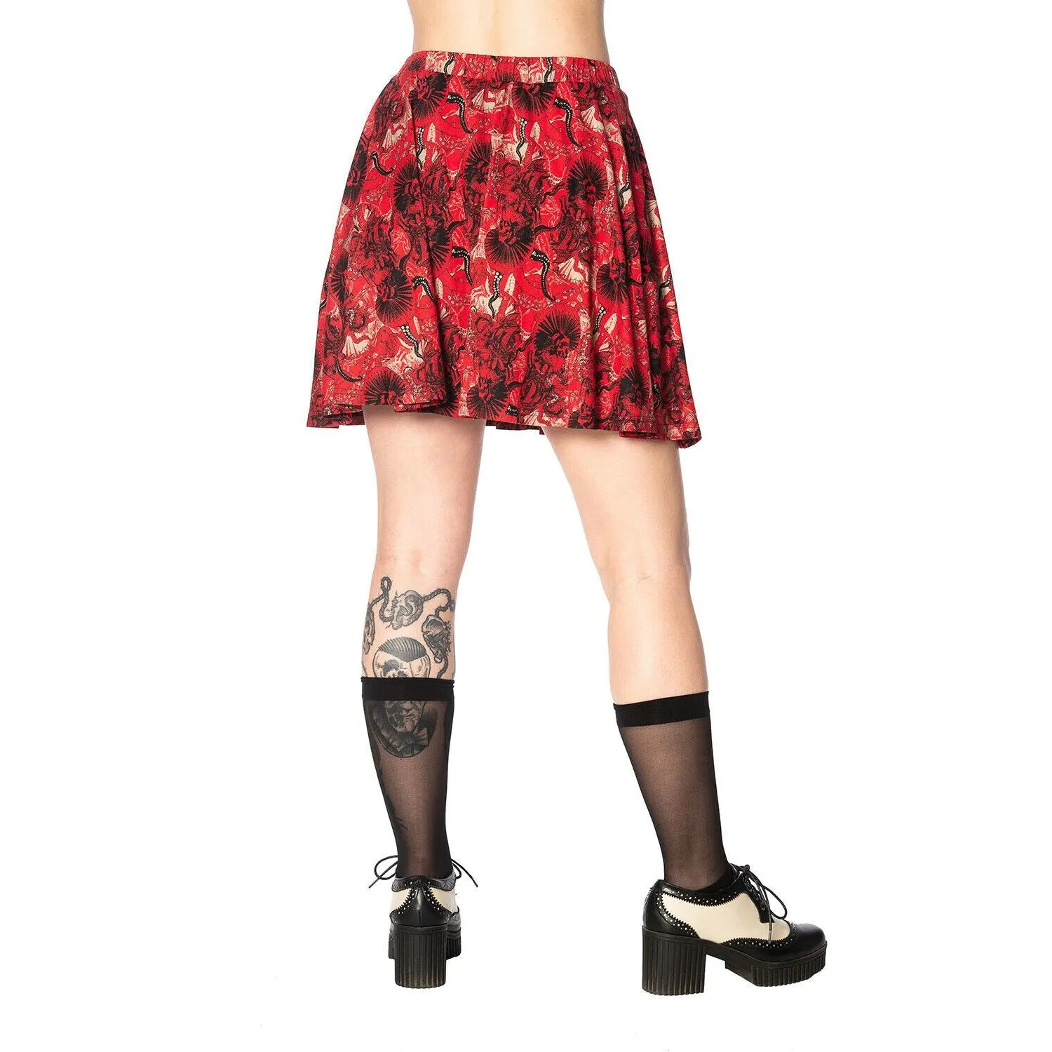 Mad Dame Womens Skater Skirt