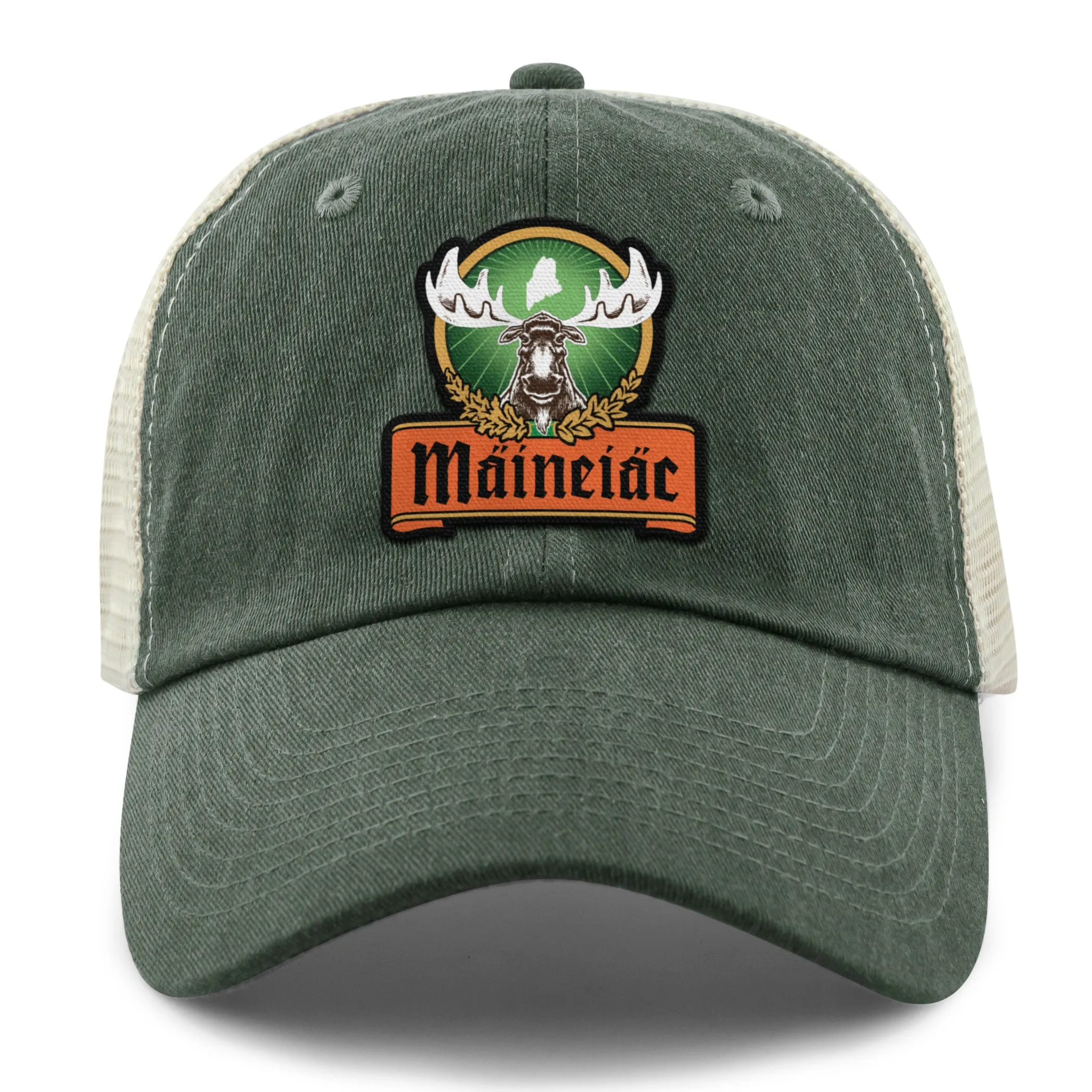 Maineiac Moose Relaxed Trucker