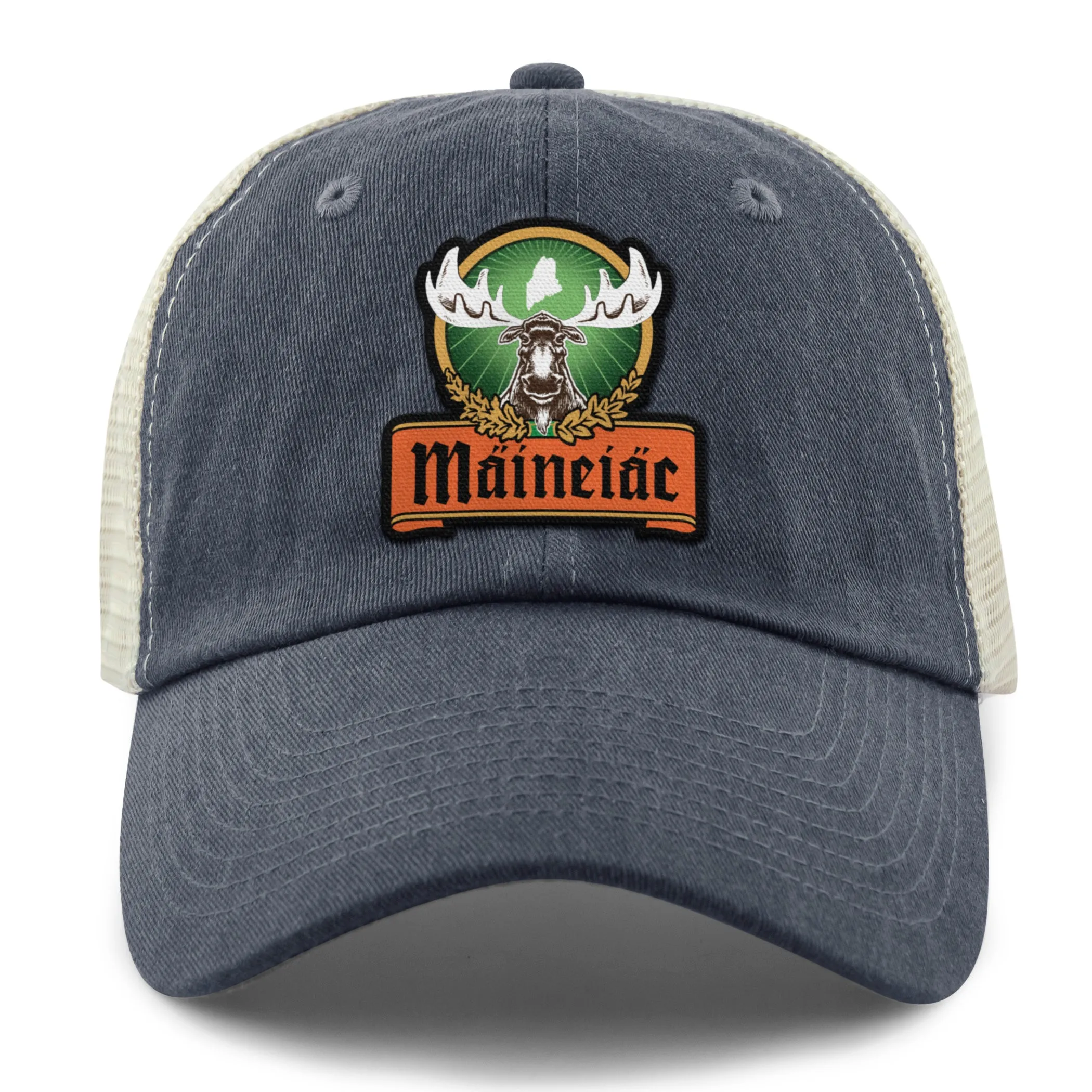 Maineiac Moose Relaxed Trucker