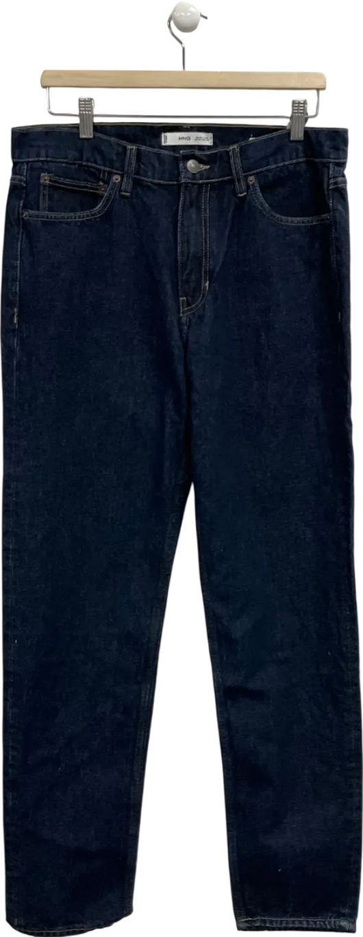MANGO Blue Bob Regularly Fit Jeans W32
