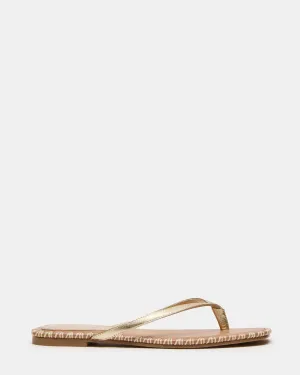 MARELLA GOLD LEATHER