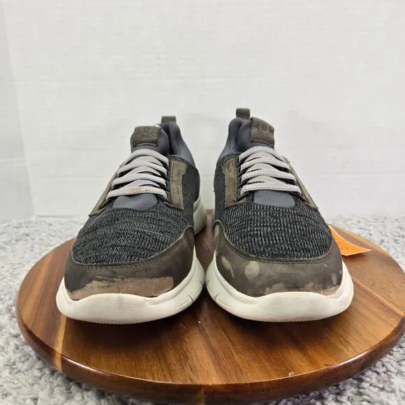 Martin Dingman Extra Light Fly Knit Mesh Jogger Grey Casual Sneakers Mens 9.5 M