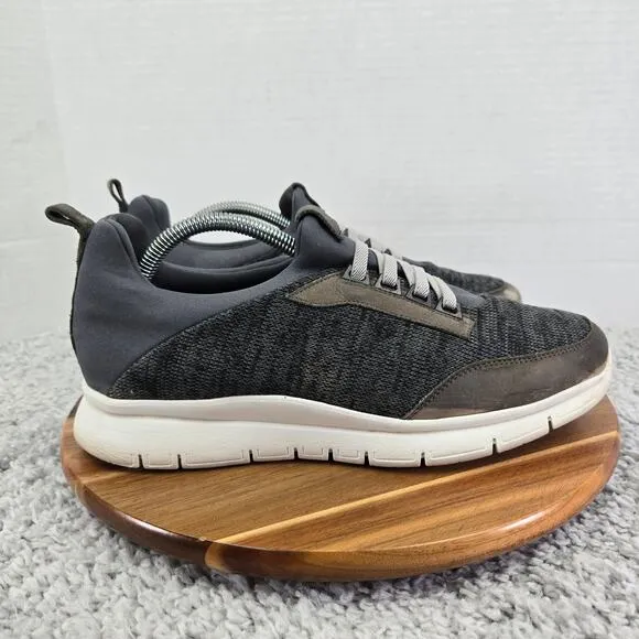 Martin Dingman Extra Light Fly Knit Mesh Jogger Grey Casual Sneakers Mens 9.5 M
