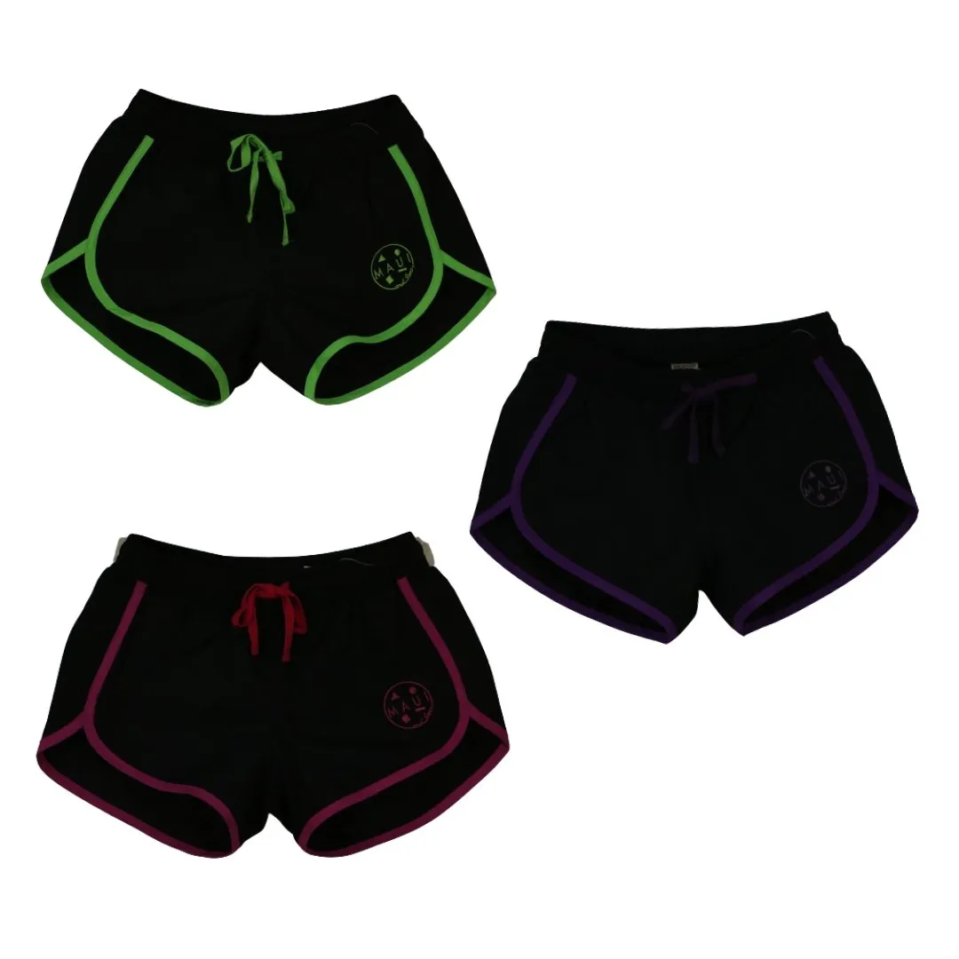 MAUI AND SONS SWIM SHORT LADIES 2 TONE - MULTI COLORWAY COLLECTION
