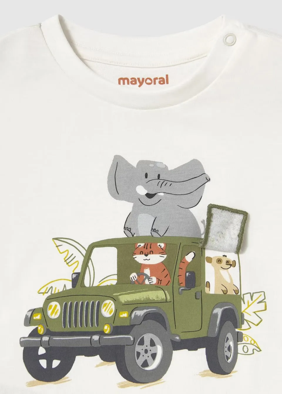 Mayoral Infant Boys T-Shirt 1053 Cream