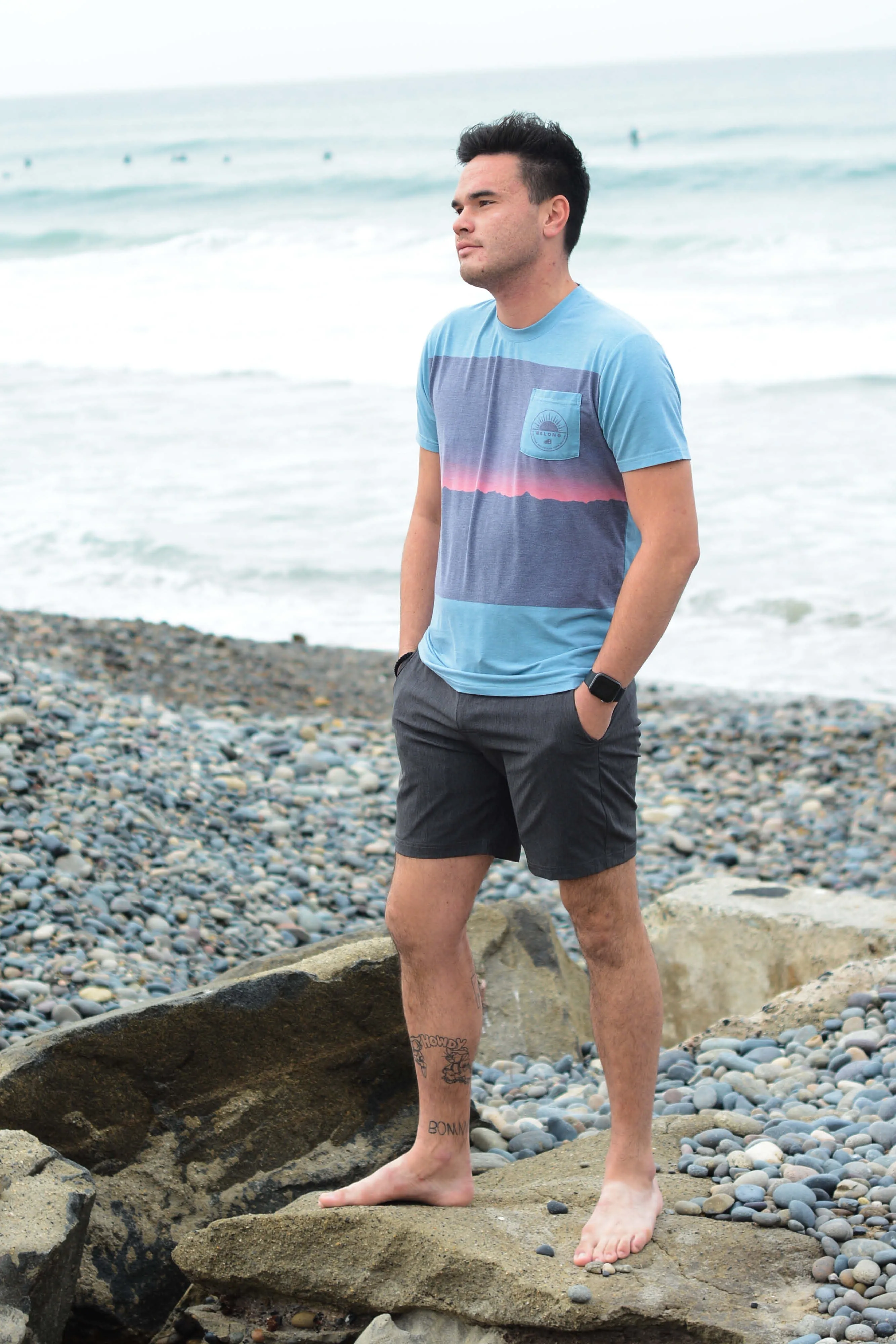 Men's 7" Rocky Mountain Board Shorts