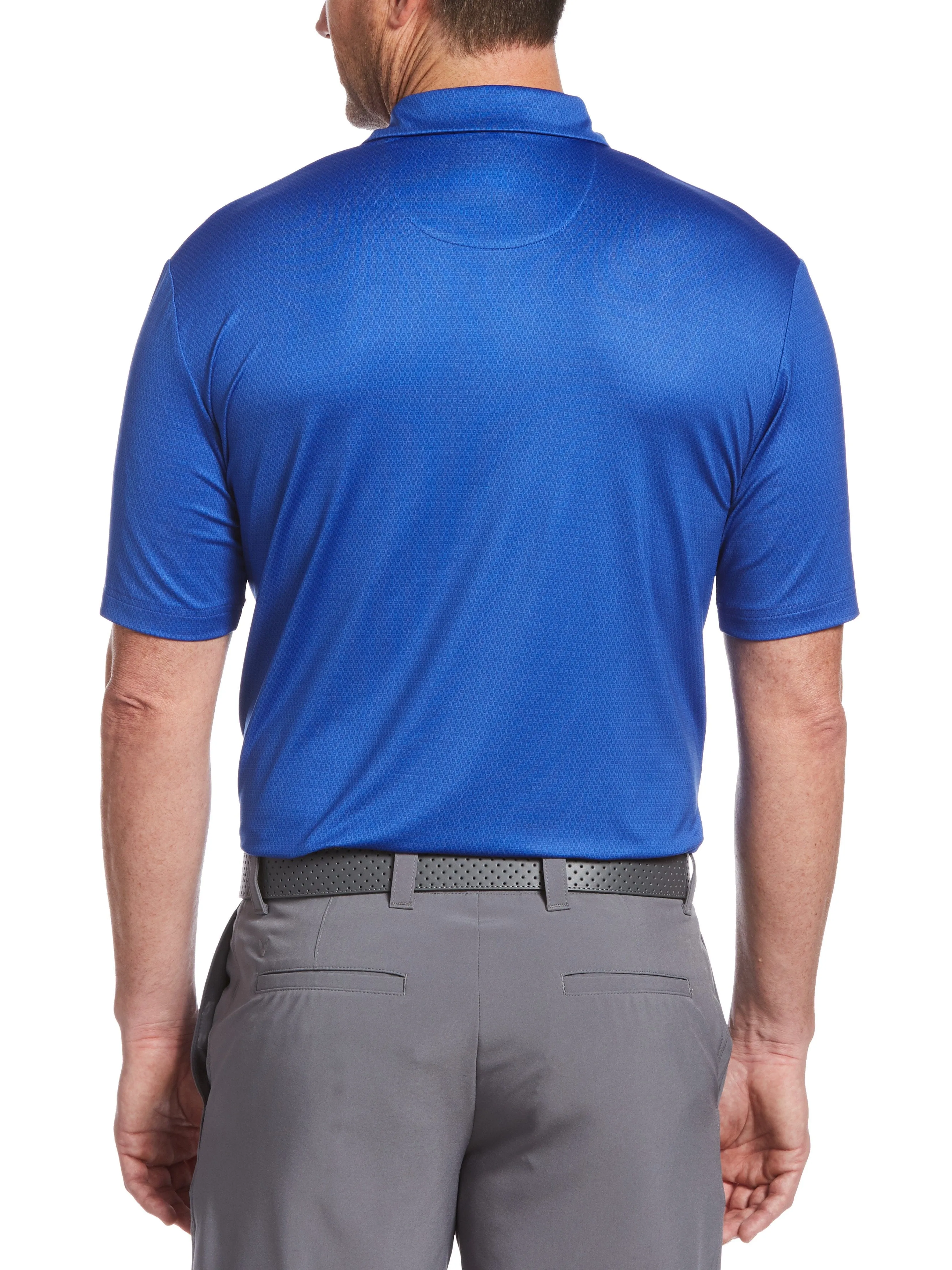 Mens All Over Watch Print Polo