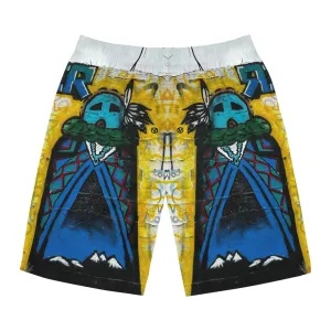Men's Board Shorts, swimwear, fashion-forward, one-pieceswimsuit, urban shorts