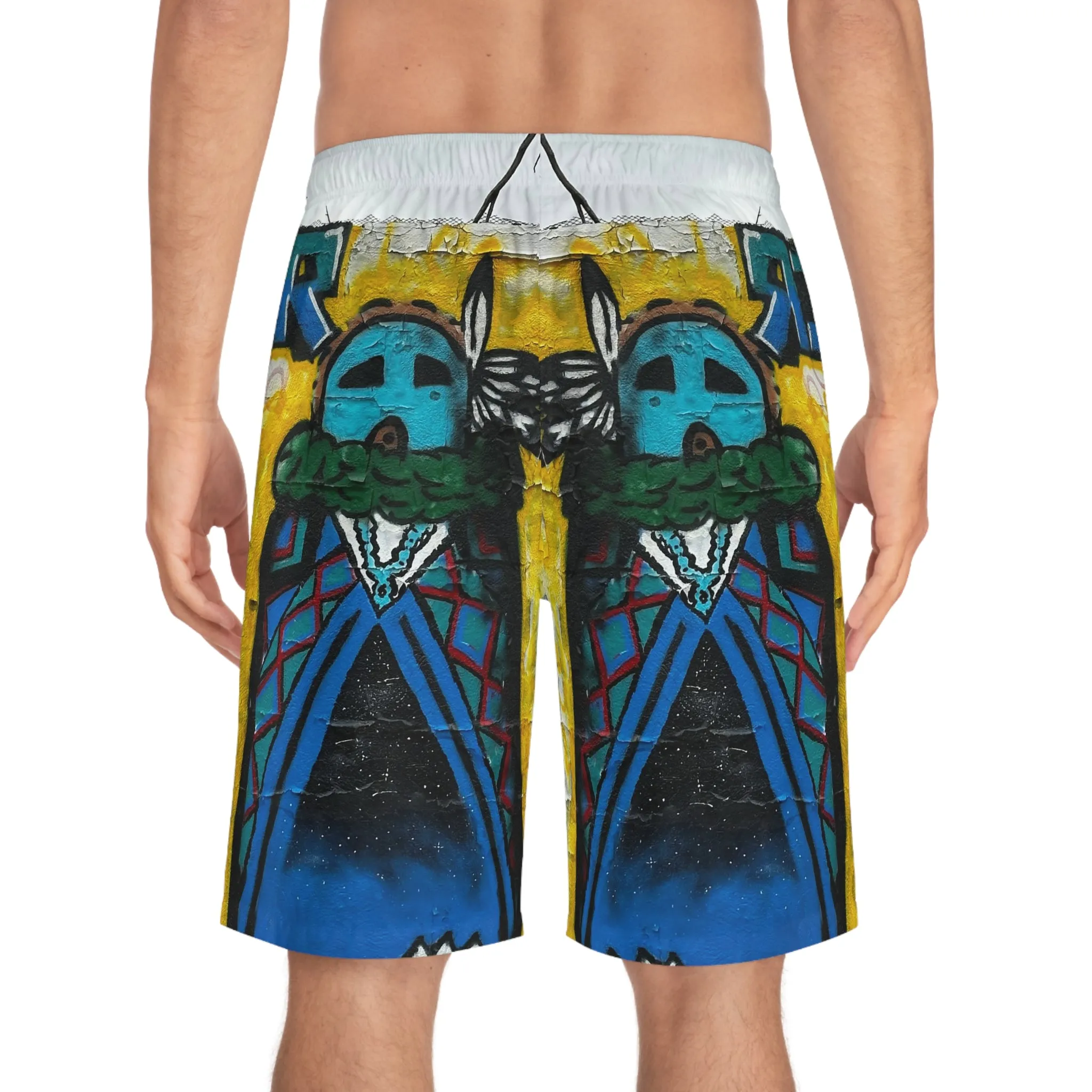 Men's Board Shorts, swimwear, fashion-forward, one-pieceswimsuit, urban shorts