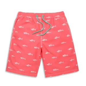 Men's Fish Bone Board Shorts