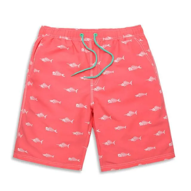 Men's Fish Bone Board Shorts