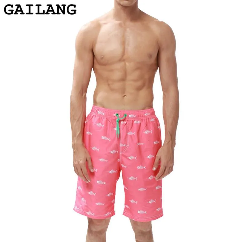 Men's Fish Bone Board Shorts