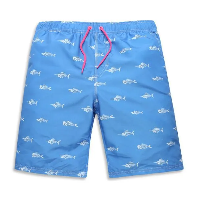 Men's Fish Bone Board Shorts