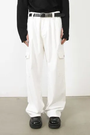 Men's Loose Fit Cargo Jeans