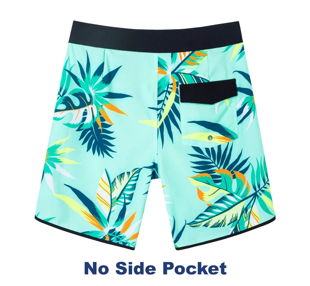 Men's Performance BoardShorts UPF50 With Stretch Fabric