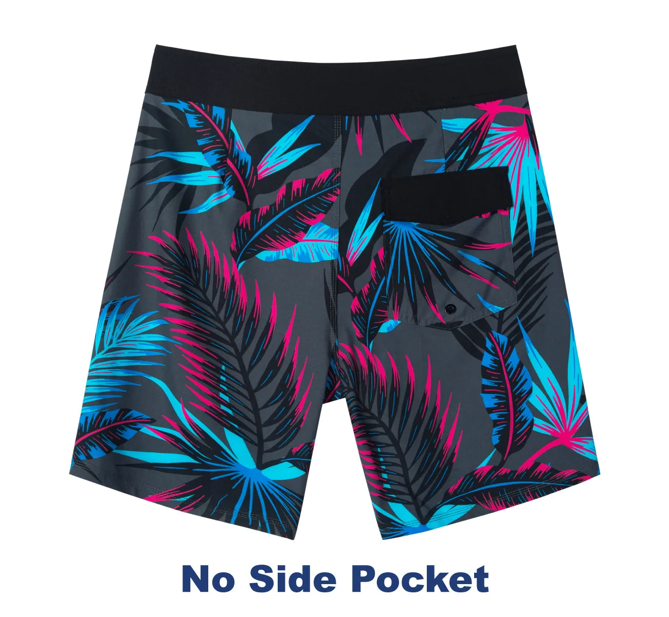 Men's Performance BoardShorts UPF50 With Stretch Fabric
