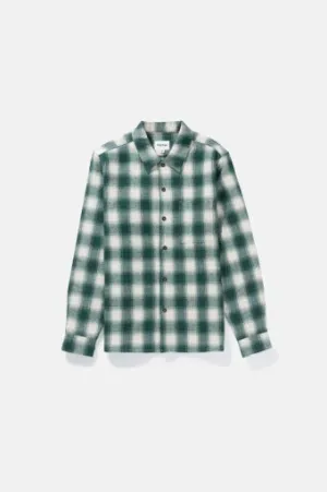 Men's Plaid Long Sleeve Flannel - Green