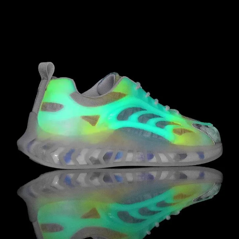 Men's Popcorn Shoes Rainbow Jelly Sneakers