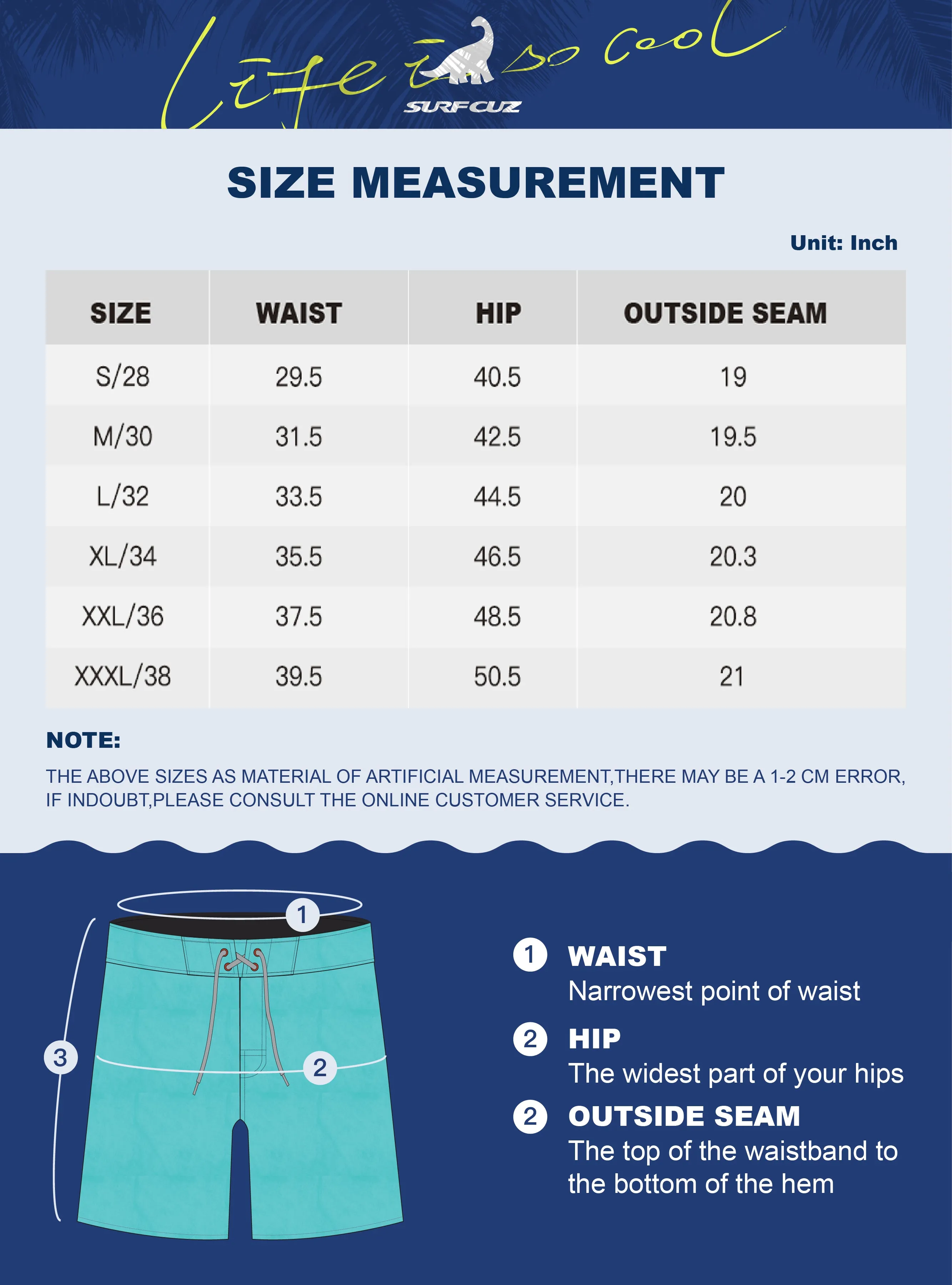 Men's Quick-Dry Stretch Performance BoardShorts With Pockets