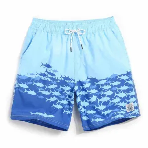 Men's Shark Time Board Shorts