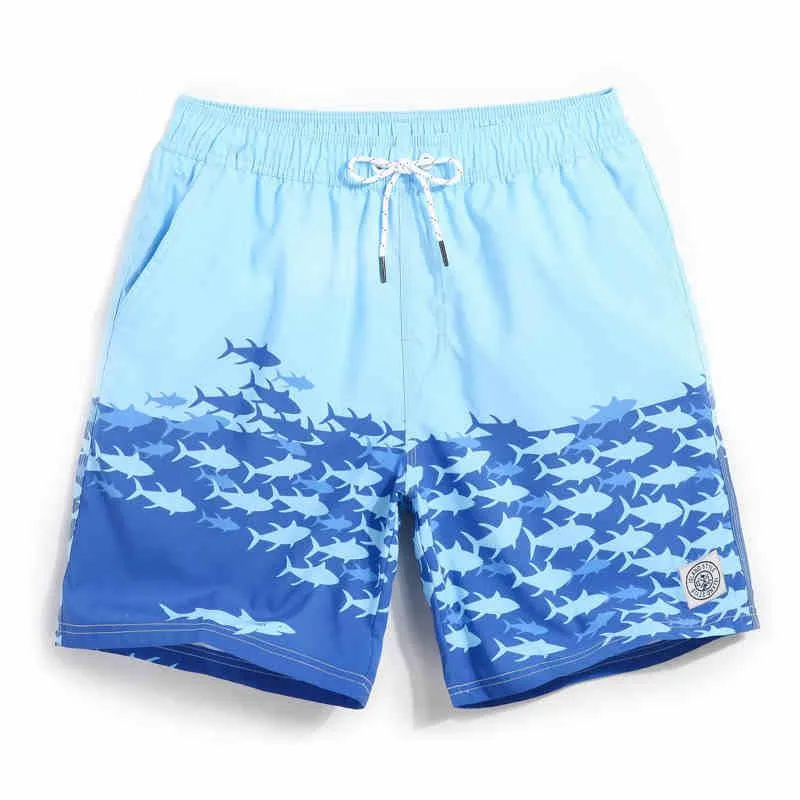 Men's Shark Time Board Shorts