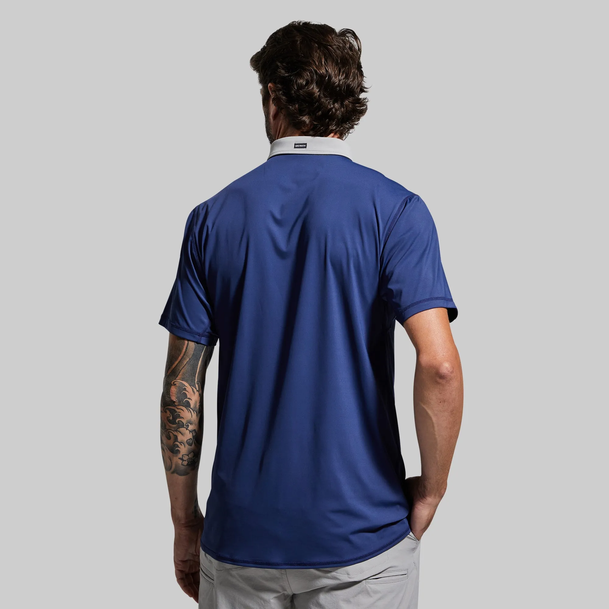 Men's Tek Polo (Midnight Blue)