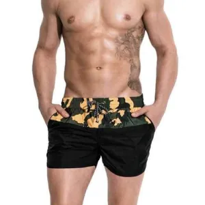 Mesh Lining Camouflage Board Shorts