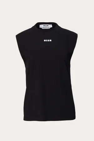 MICRO-LOGO CREW NECK TANK TOP