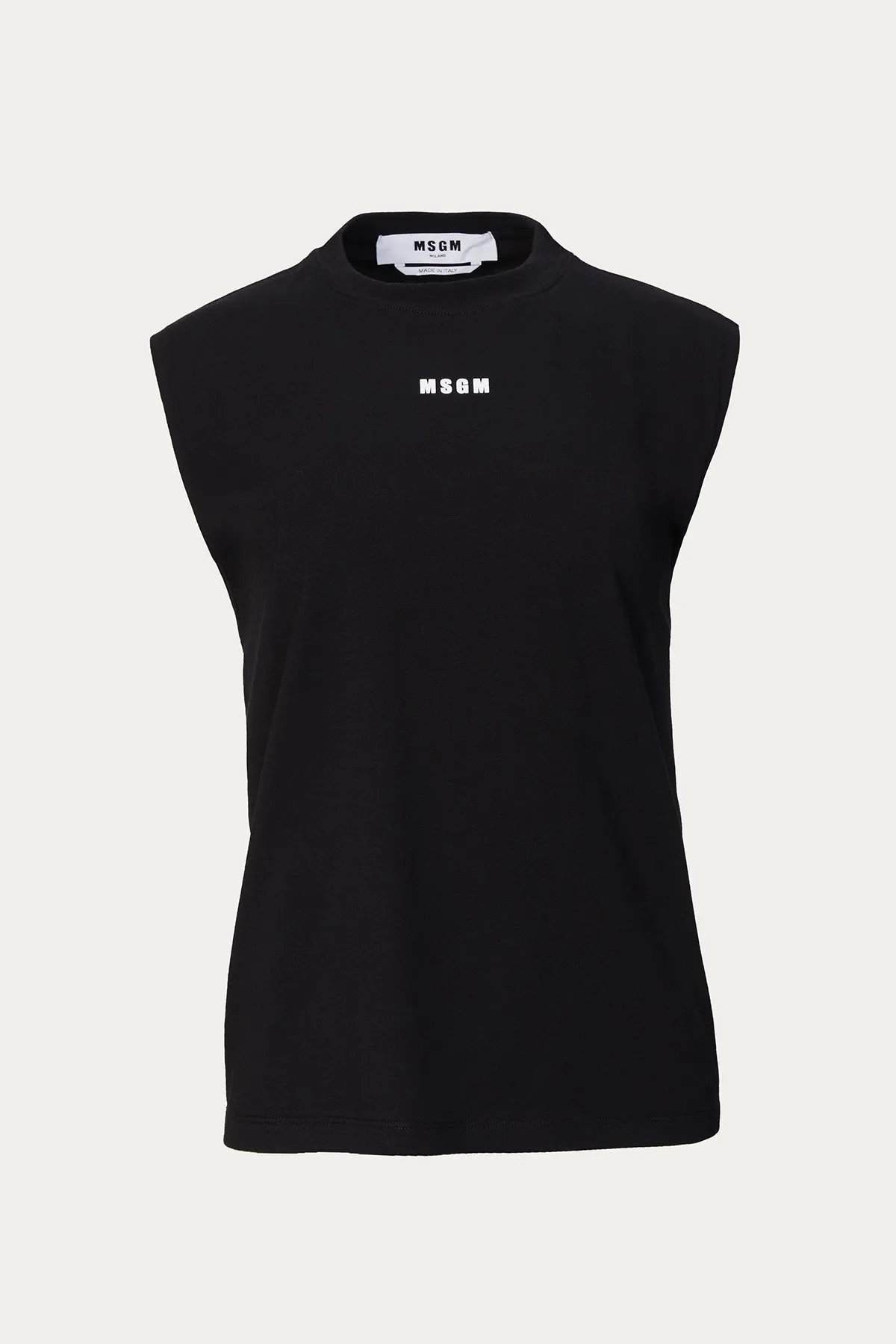 MICRO-LOGO CREW NECK TANK TOP