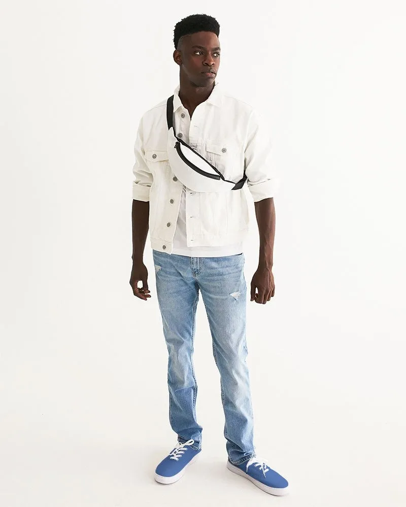 Midtone Blue Canvas Sneakers | Men's | C80M60Y0K0