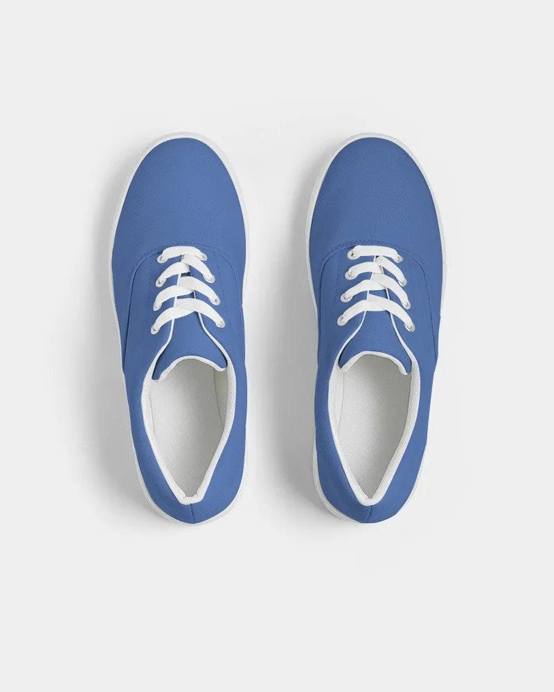 Midtone Blue Canvas Sneakers | Men's | C80M60Y0K0