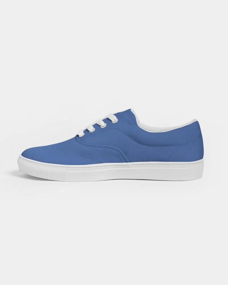 Midtone Blue Canvas Sneakers | Men's | C80M60Y0K0