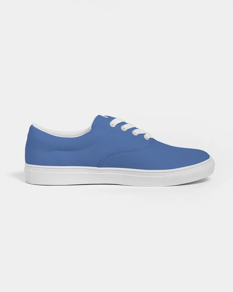 Midtone Blue Canvas Sneakers | Women's | C80M60Y0K0