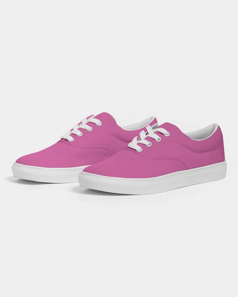 Midtone Magenta Canvas Sneakers | Women's | C10M80Y0K0