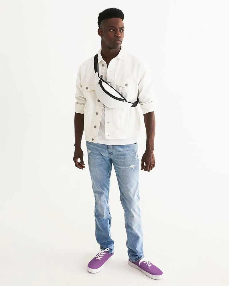 Midtone Purple Canvas Sneakers | Men's | C40M80Y0K0