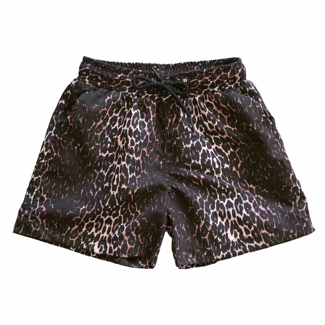 Mini Hank Board Shorts Final Sale - Kitty Leopard