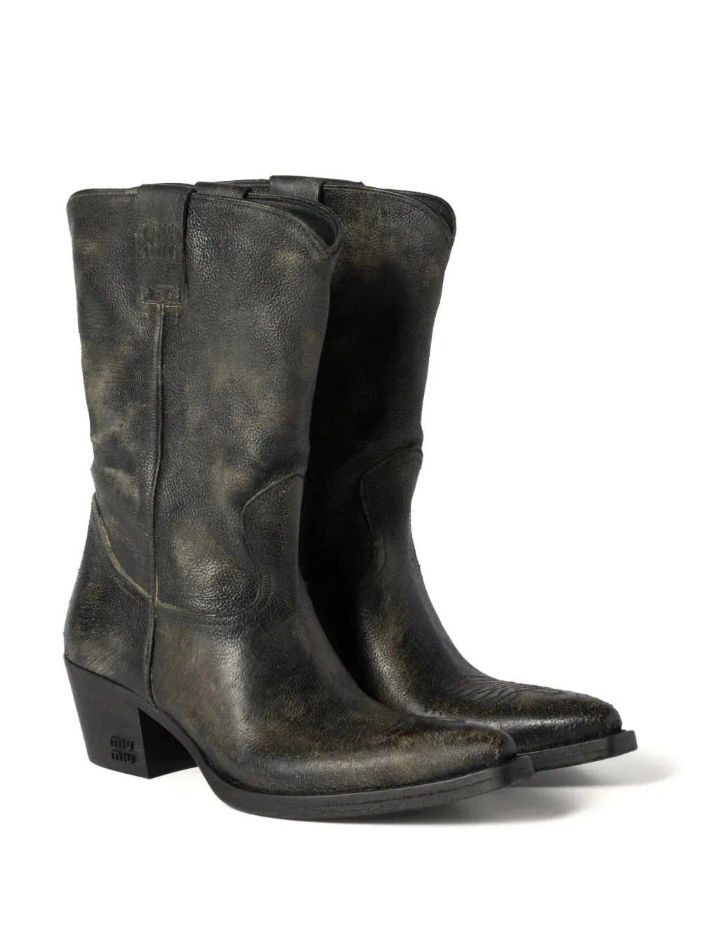 Miu Miu leather boots