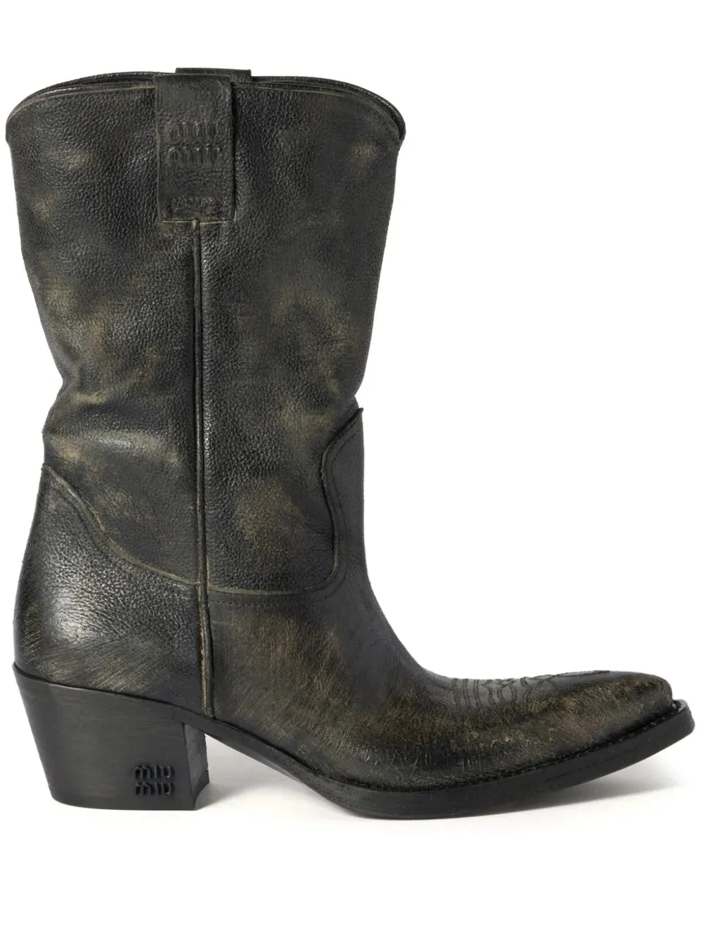 Miu Miu leather boots