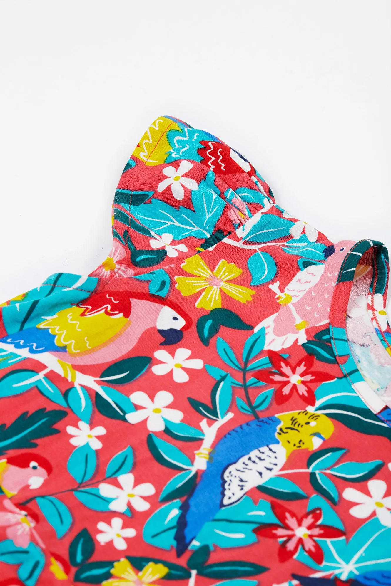 Morwenna Skater Dress, Birds of Paradise