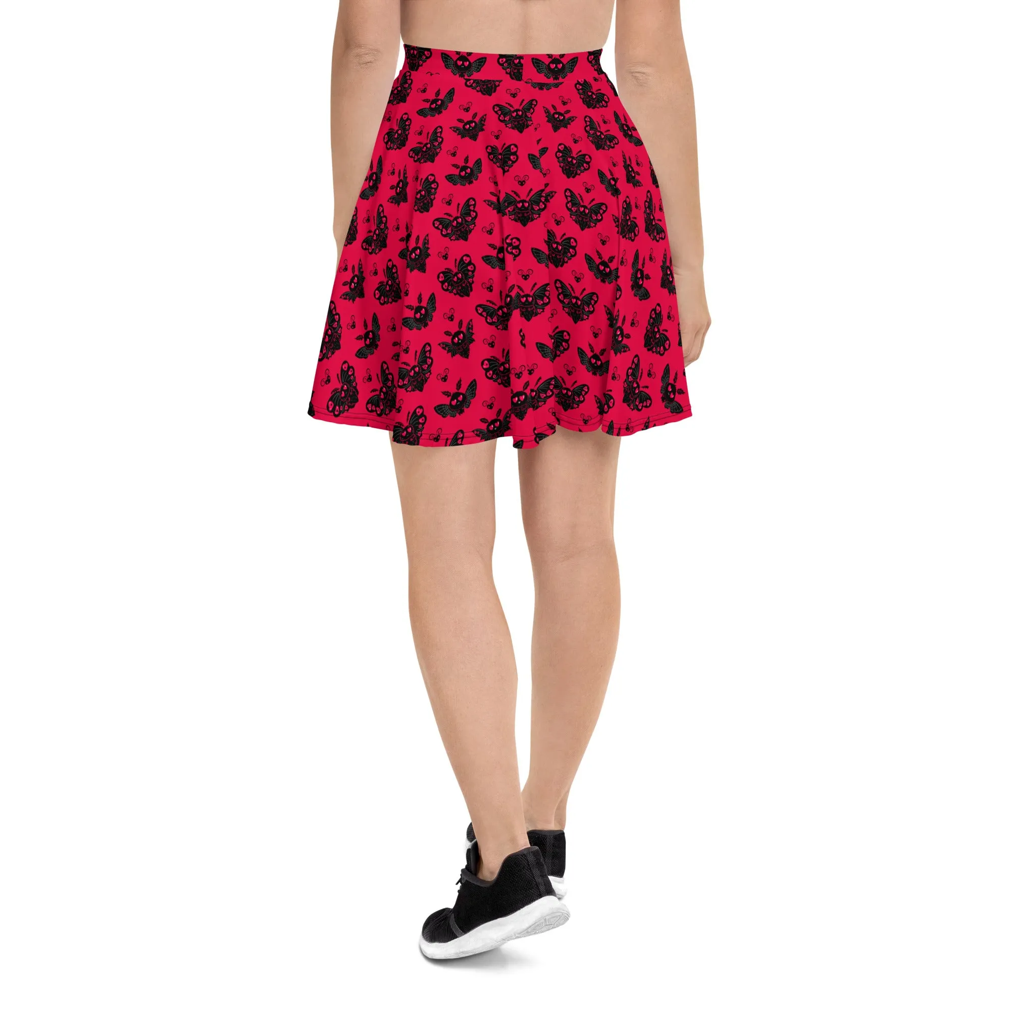 Mothman Cryptid Skater Skirt