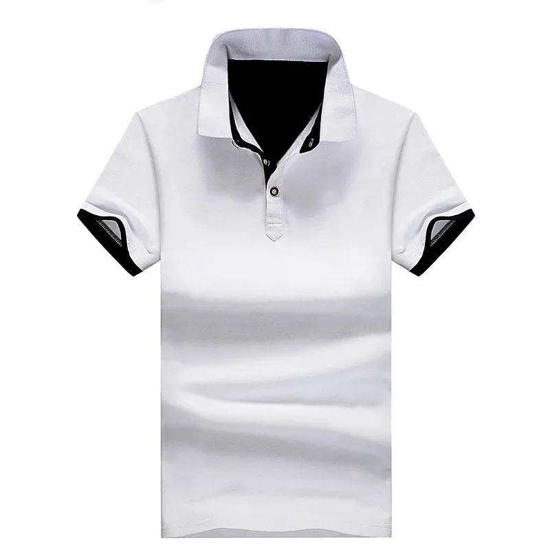 Mountainskin Mens Polo Shirt Brand Cotton Short Sleeve Camisas Tops Summer Stand Collar Male Shirts Brand Clothing EDA324