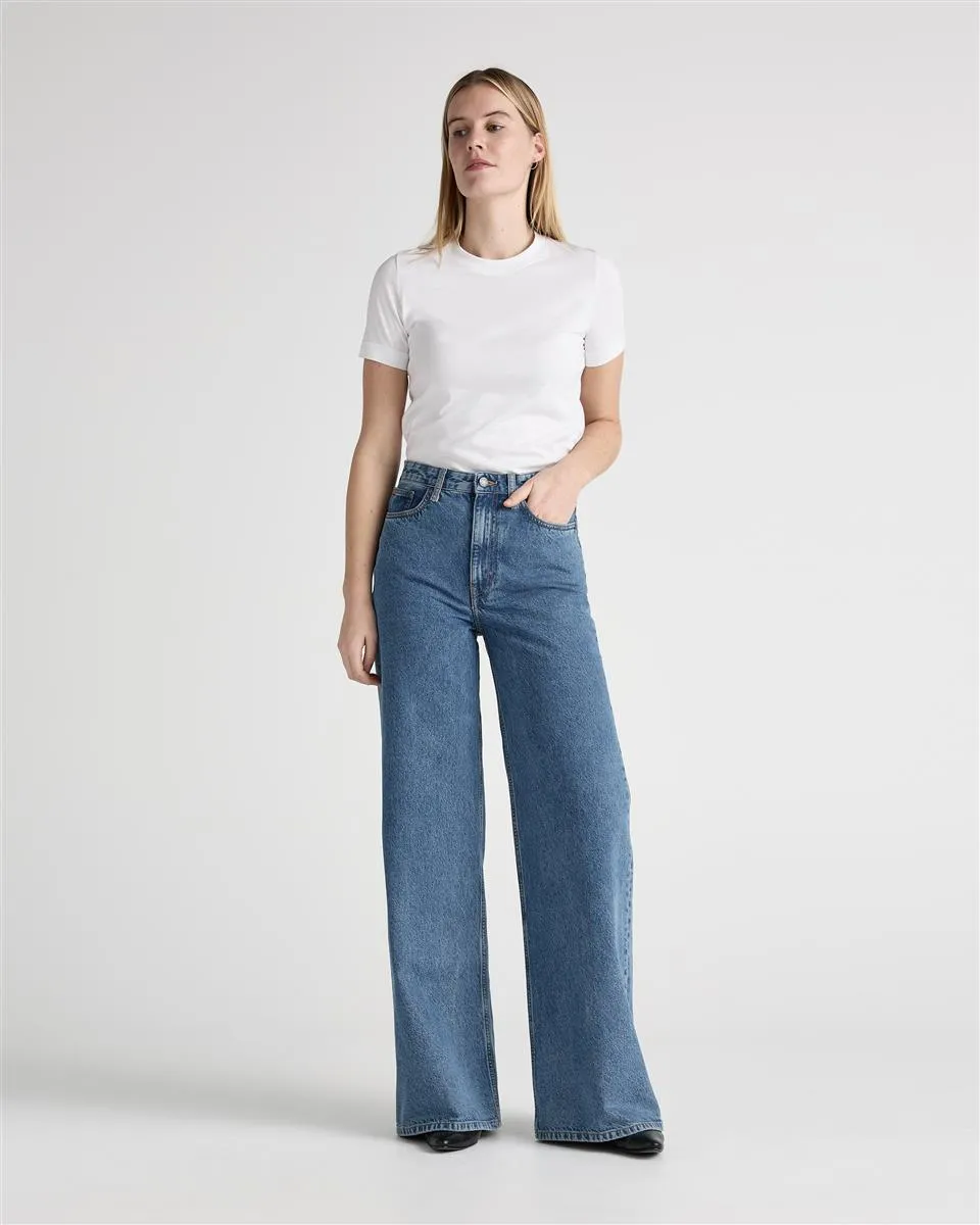MUD JEANS Sara High Loose stone vintage