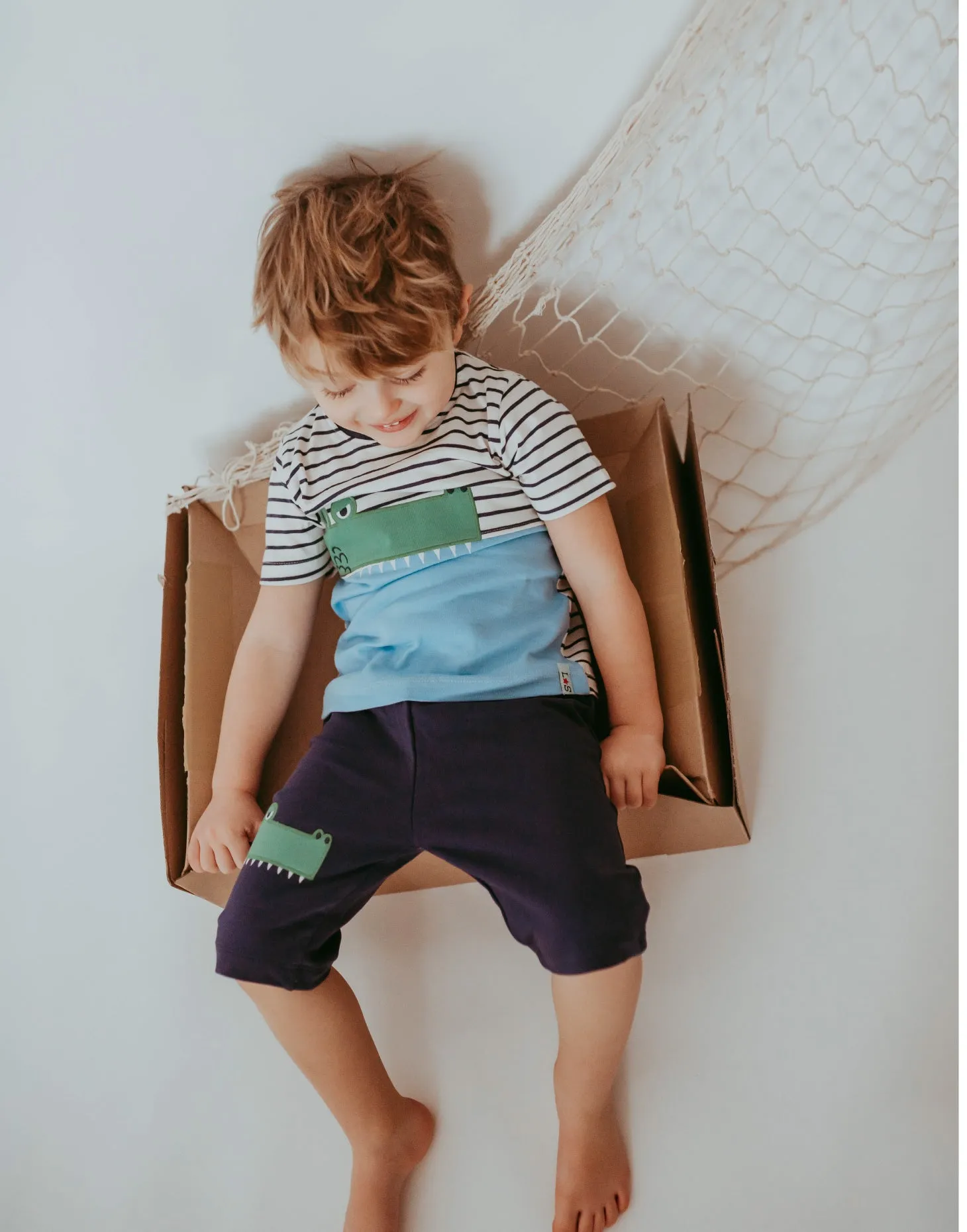 Multicoloured Stripe Print T-Shirt
