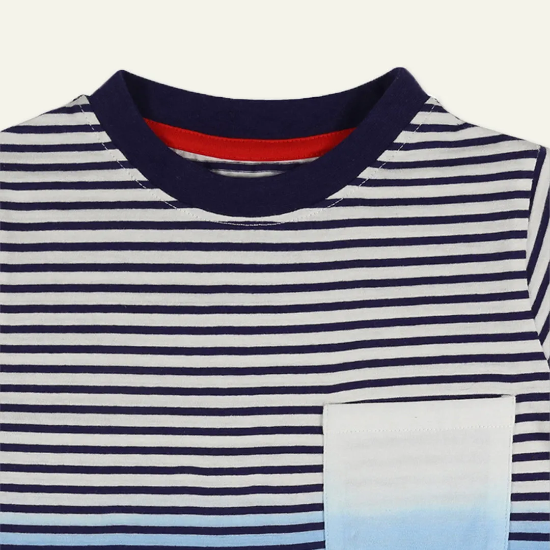 Multicoloured Stripe Print T-Shirt