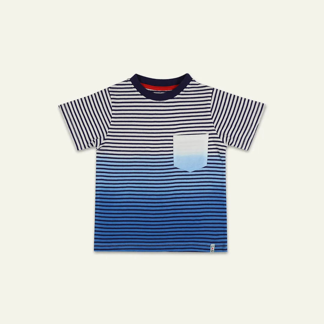 Multicoloured Stripe Print T-Shirt