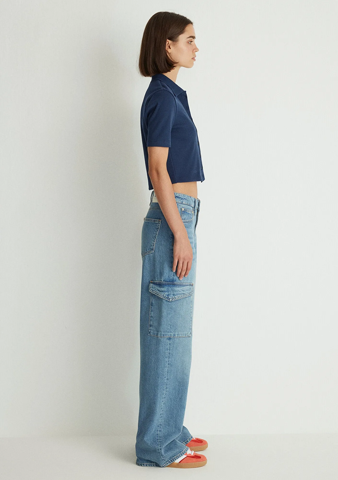 Navy Polo T-Shirt
