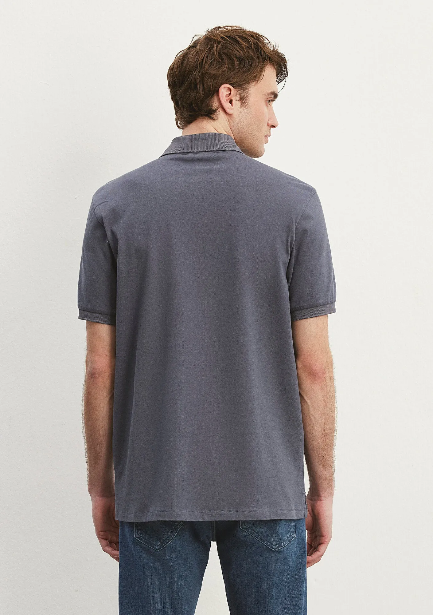 Navy Polo T-Shirt