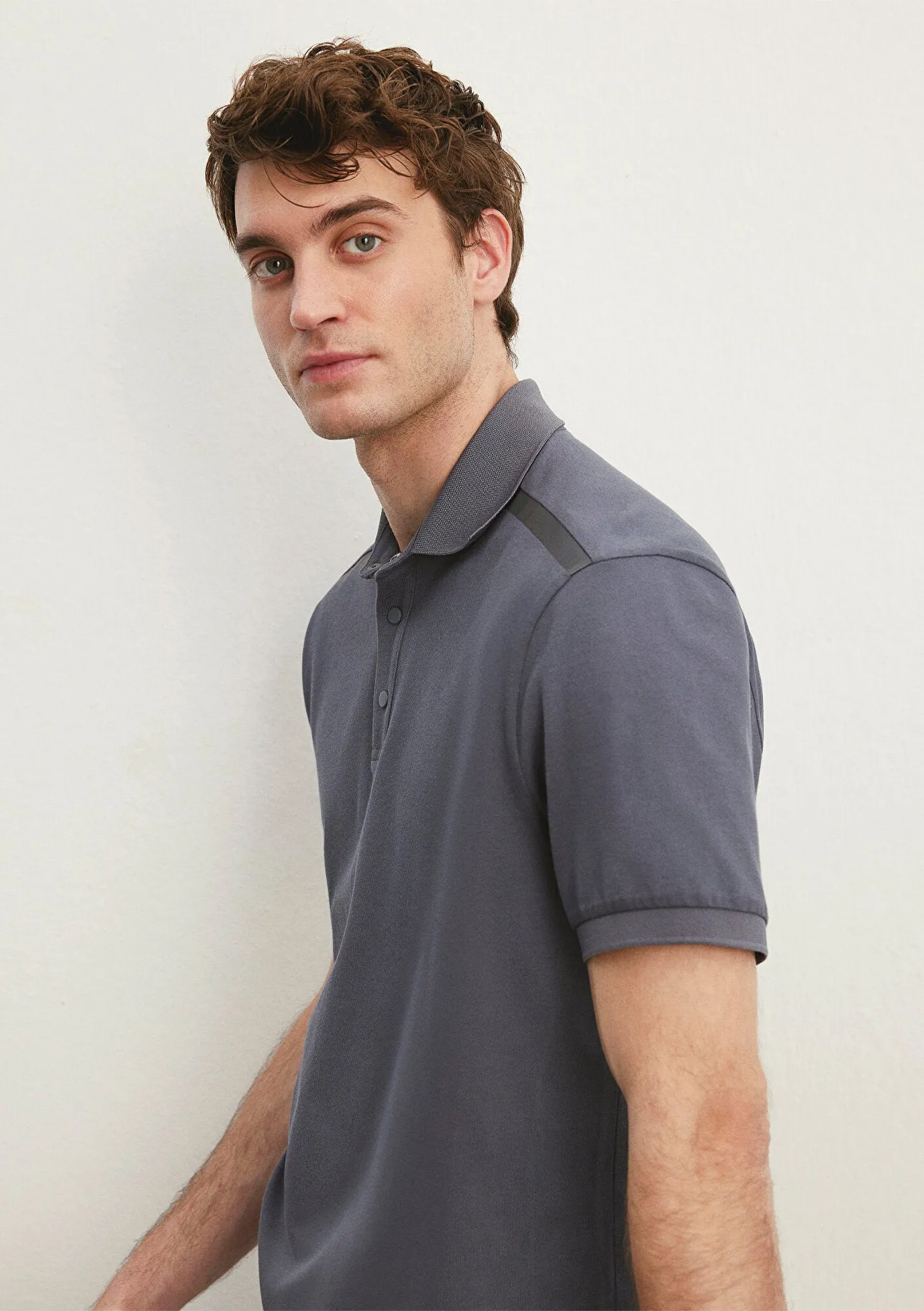 Navy Polo T-Shirt