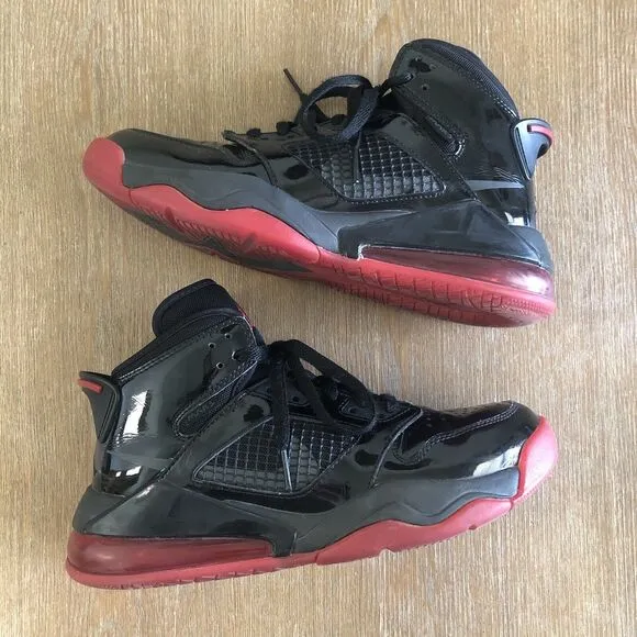 Nike Air Jordan Mars 270 Sneakers Big Kids 6.5Y Patent Basketball Gym BQ6508-006